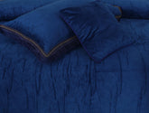 Embossed Heavy Velvet Bed Sheet Set 4 Pcs Design# 559